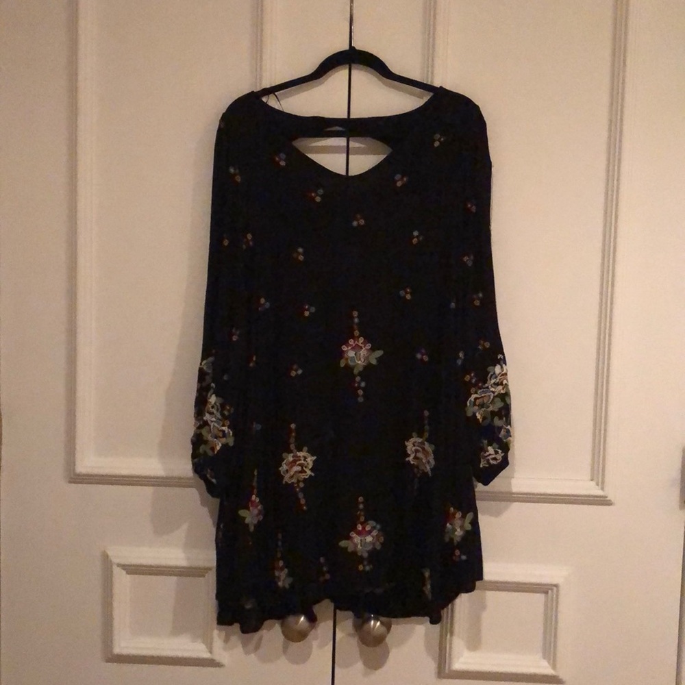 XS Black Longsleeve Free People Dress